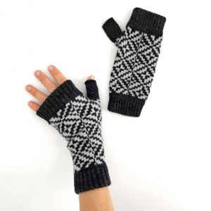 Patchwork Wrist Warmers
