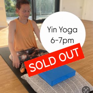 Yin Yoga - Wednesday Evenings- 6-7pm - STARTING 7TH JAN