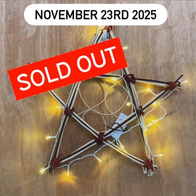 Christmas Crafts Willow Workshop- SUNDAY NOVEMBER 23RD 2025