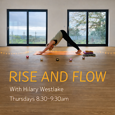 Rise and Flow Yoga - Thursday's 8.30am