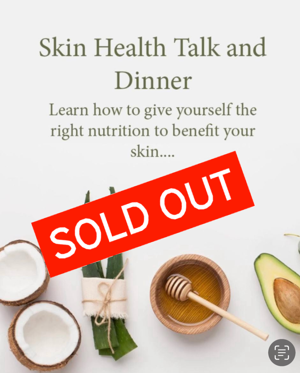 Skin Health Talk and Dinner with Ellen of Healthaspire - November 8th 2025