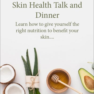 Skin Health Talk and Dinner with Ellen of Healthaspire - November 8th 2025