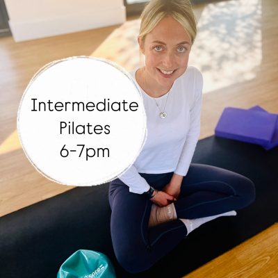 Intermediate Pilates- Naomi - Thursday - 6-7pm Starting Oct 30th