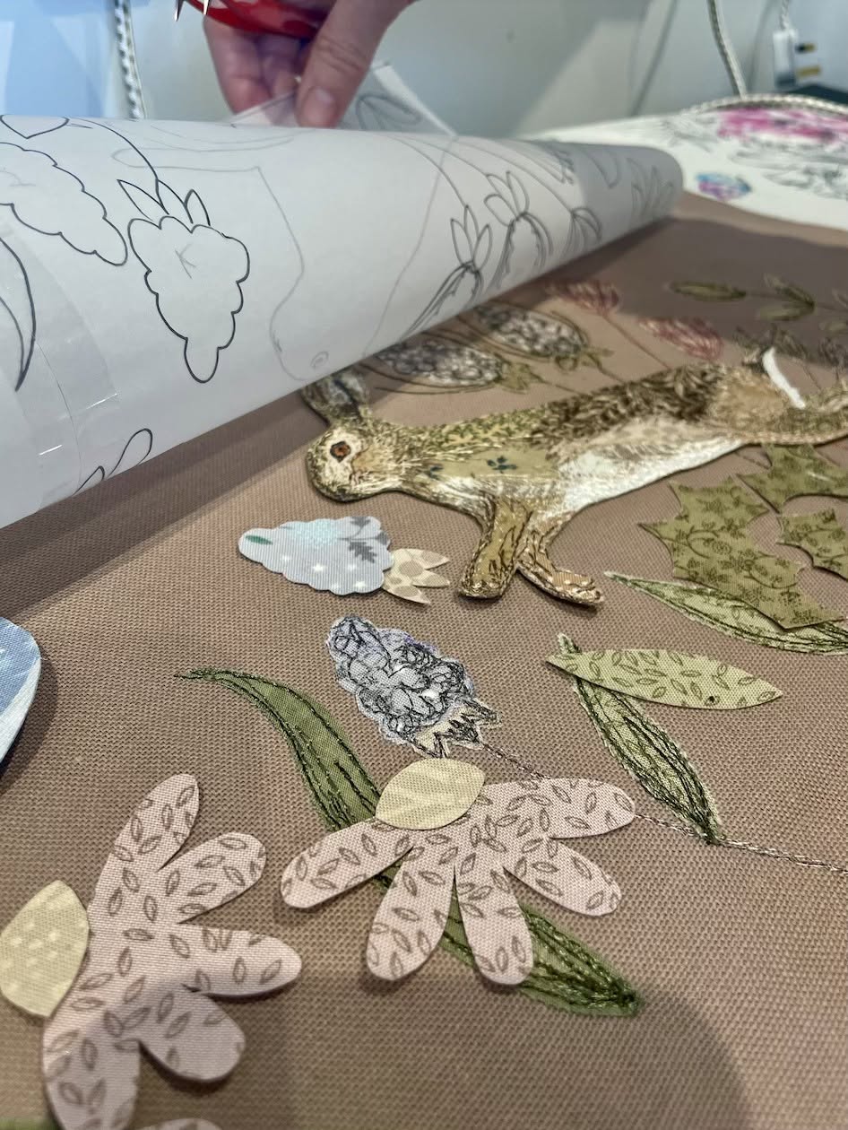 Thread and Light: 3 Day Advanced Freemotion Embroidery Lampshade Workshop - July 2nd - 4th 2027 - Image 13