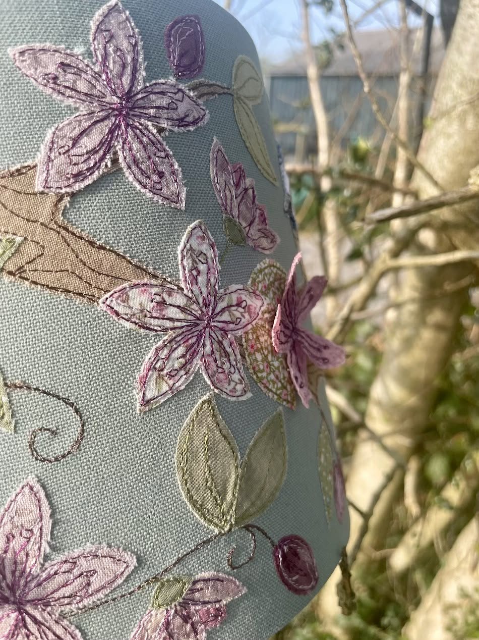 Thread and Light: 3 Day Advanced Freemotion Embroidery Lampshade Workshop - July 2nd - 4th 2027 - Image 15