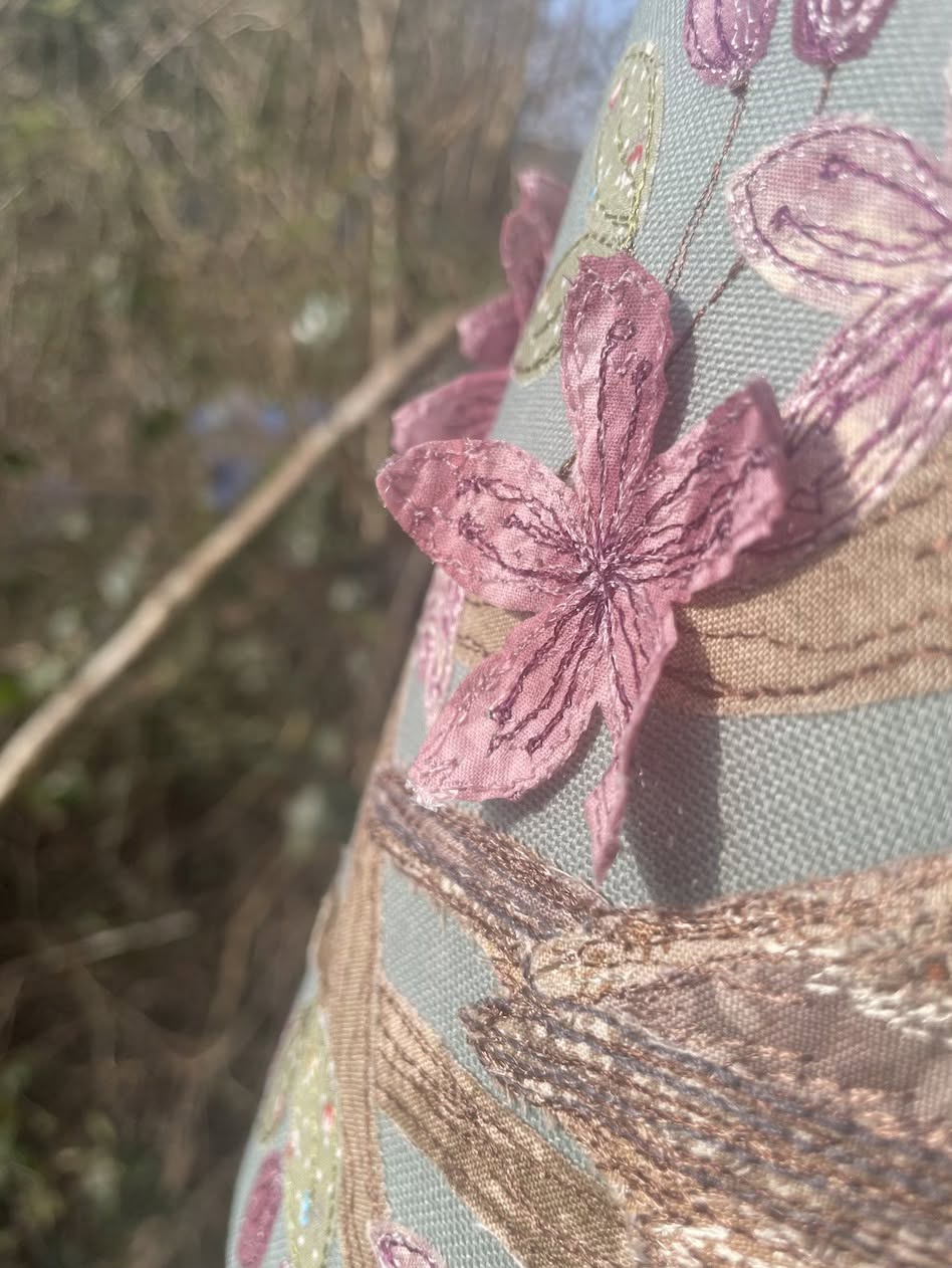 Thread and Light: 3 Day Advanced Freemotion Embroidery Lampshade Workshop - July 2nd - 4th 2027 - Image 20