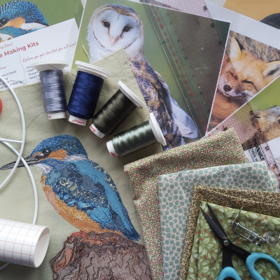 Thread and Light: 3 Day Advanced Freemotion Embroidery Lampshade Workshop - March 20th, 21st and 22nd 2026