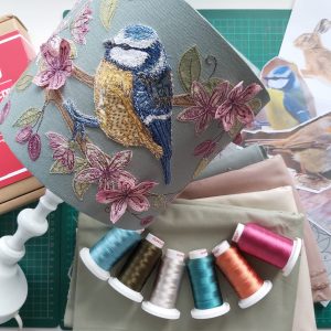Thread and Light: 3 Day Advanced Freemotion Embroidery Lampshade Workshop - March 20th, 21st and 22nd 2026