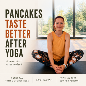 Pancakes Taste Better After Yoga - Saturday October 10th 2026