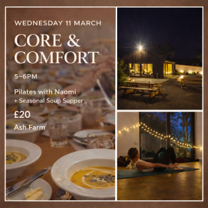 Core and Comfort, Weds 11th March - with Naomi- 5-6pm