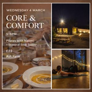 Core and Comfort, Weds 4th March -with Naomi- 5-6pm