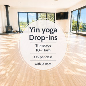 Drop-In: Yin Yoga & Meditation with Jo Rees | Tuesdays 10–11am