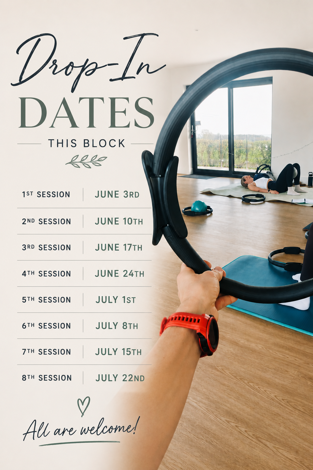 Drop-In Pilates - one-off sessions with Naomi Weds and Thurs - Image 2