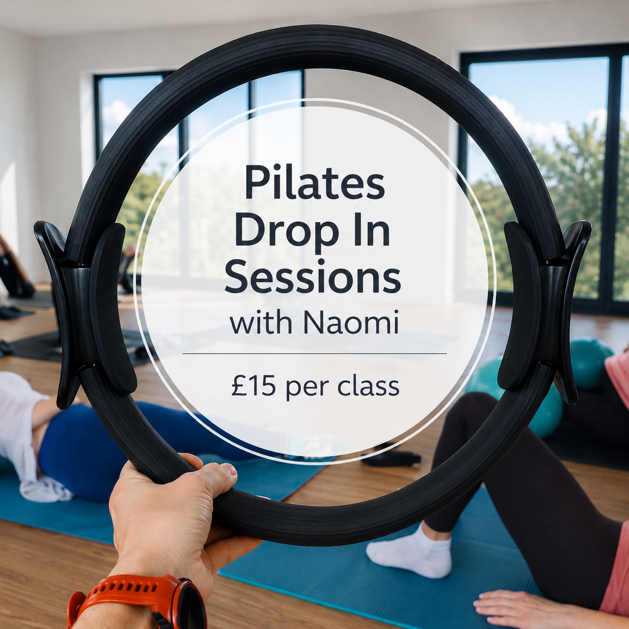 Drop-In Pilates - one-off sessions with Naomi Weds 5-6pm