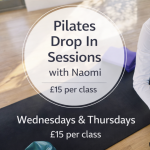 Drop-In Pilates - one-off sessions with Naomi Weds and Thurs