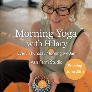 Morning Yoga  - Thursdays 9am-10am Starting June 25th