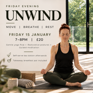 Friday Evening UNWIND with Jo Rees - January 15th 2027